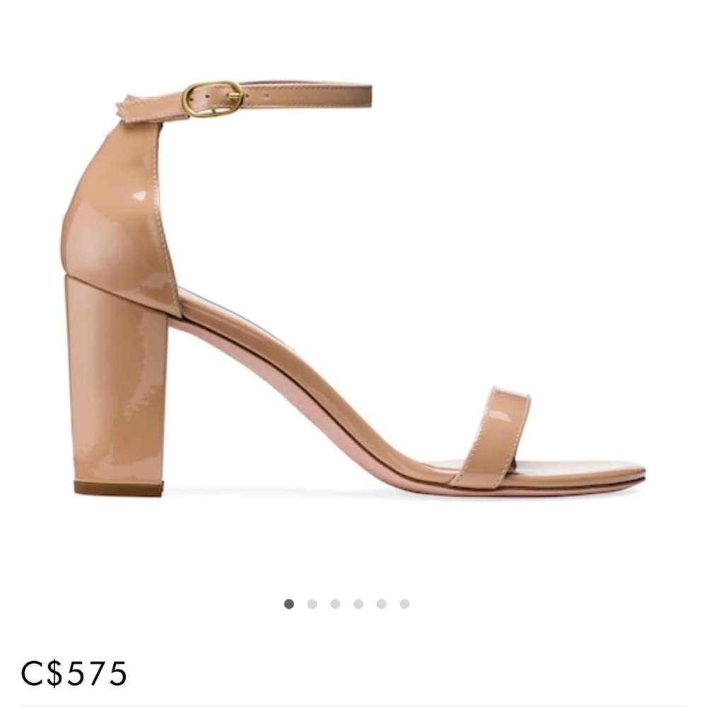 The Nudist Block Heel - Stuart Weitzman